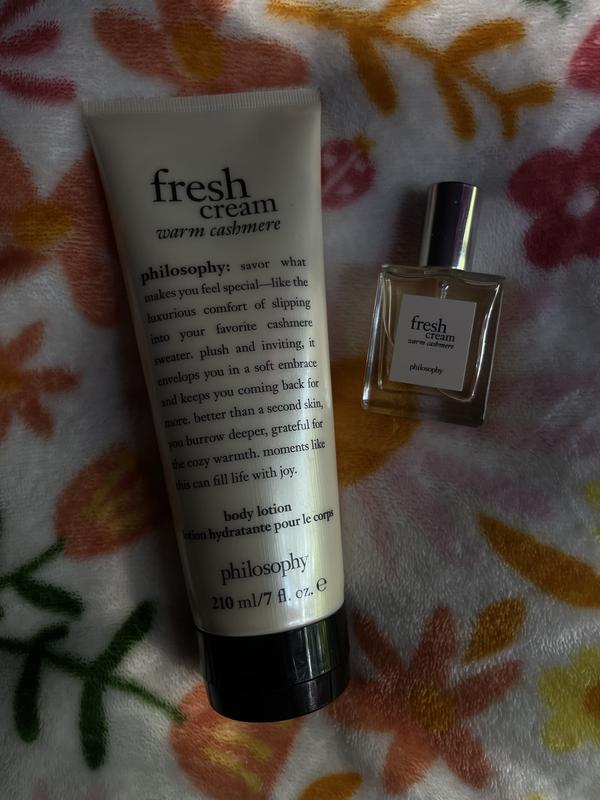 philosophy 2 oz. fresh cream warm cashmere EDT | HSN