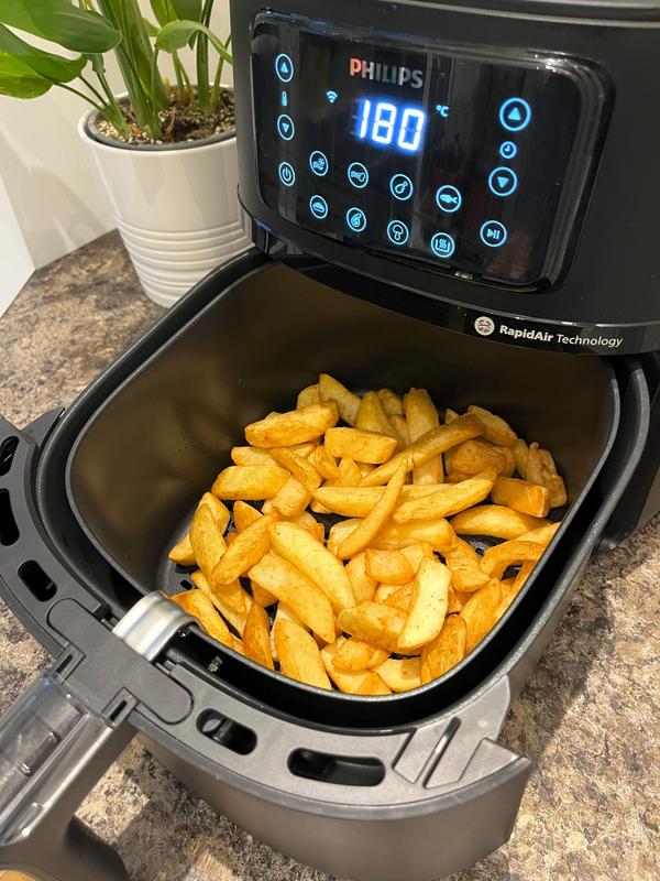 Philips Airfryer 5000 Series XXL, 7.2L (1.4Kg) - 6 portions, 16-in-1  Airfryer, Wifi connected, 90% Less fat with Rapid Air Technology, Recipe  app