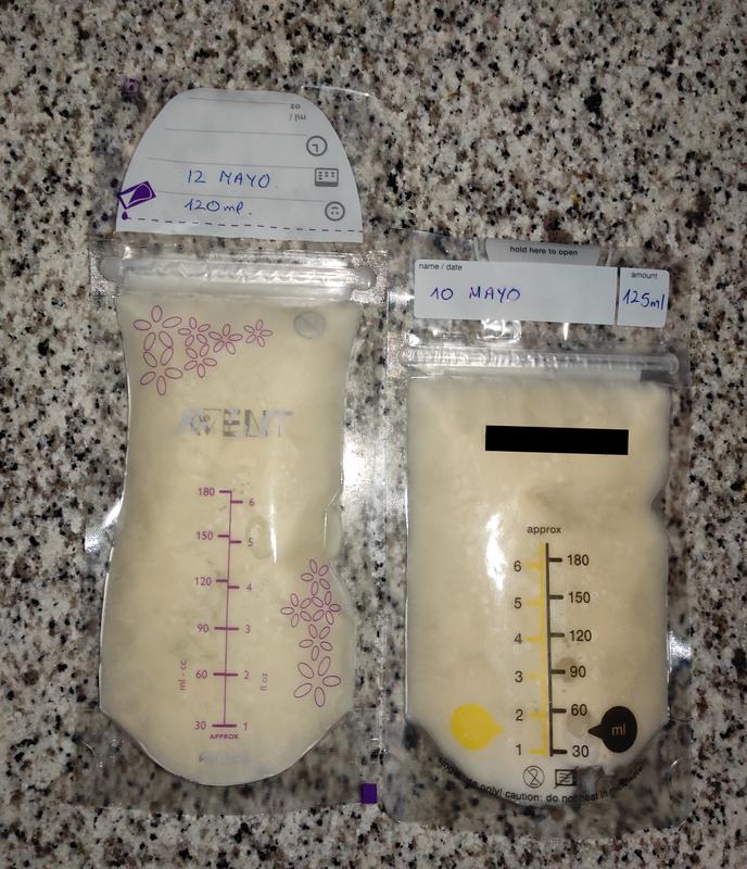 Congelar Leche Bolsas Recolectoras De Leche Avent Bolsas Avent