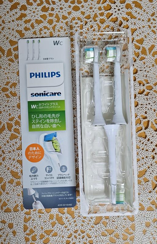 W2c White Plus Compact ホワイトプラス（旧ダイヤモンドクリーン）ブラシヘッド コンパクト HX6078/67 | Sonicare