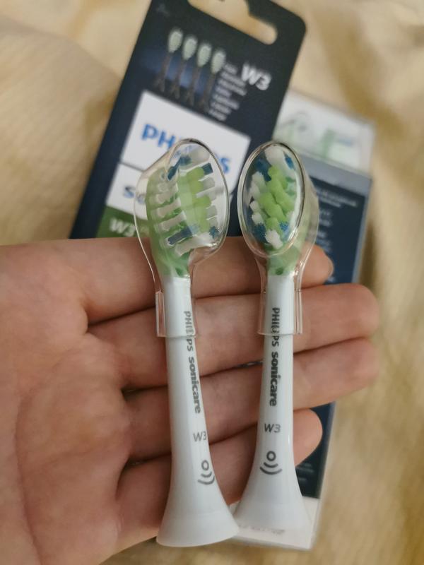 W3 Premium White Standardowe główki szczoteczki sonicznej