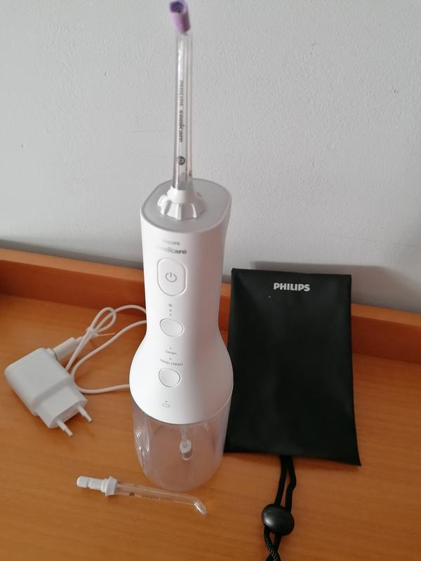 Philips Jet Irrigador Power Flosser Cordless Negro 1ud PromoFarma