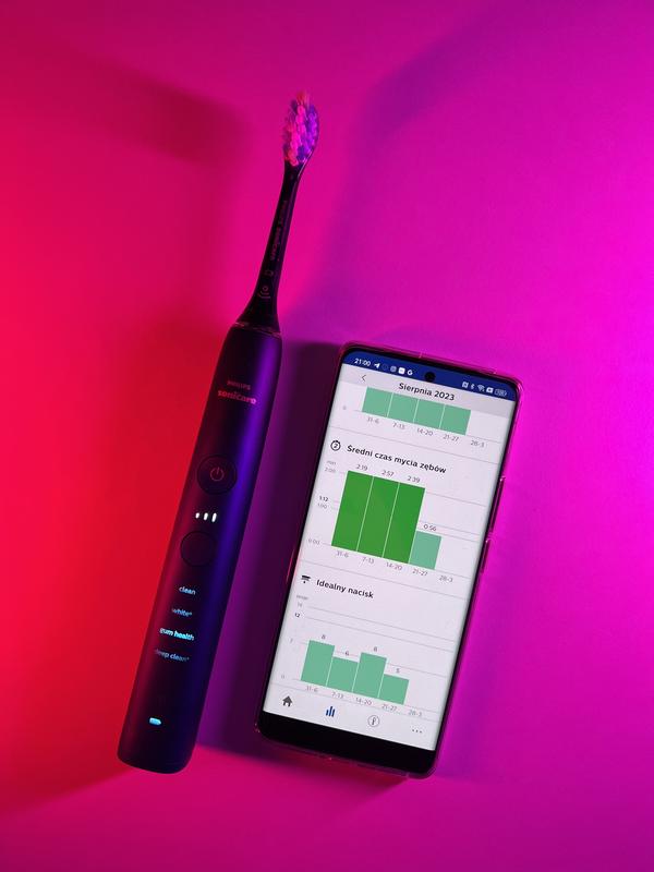 よ*こ様 Philips DiamondClean Smart HX9911/6 Philips Sonicare DiamondClean 9000 Elektrinis dantų šepetėlis su