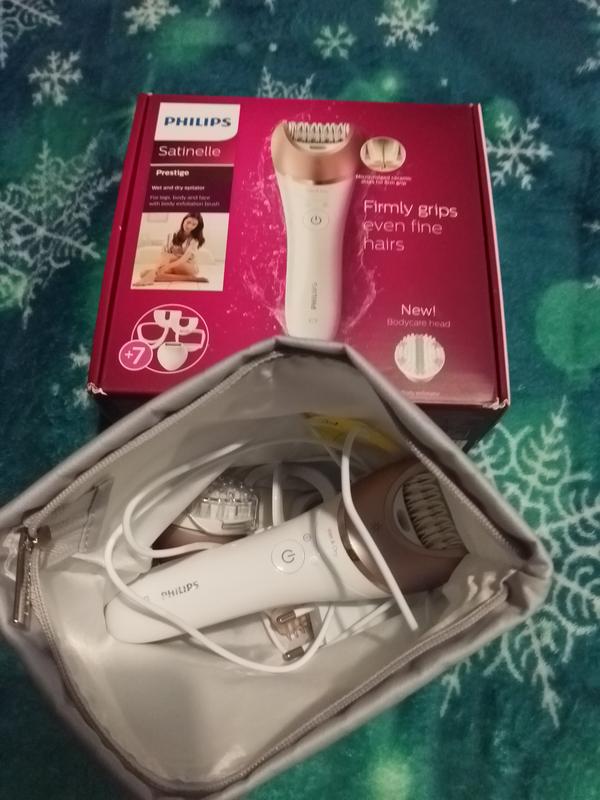 Satinelle Prestige Эпилятор для влажной и сухой эпиляции 9 в 1