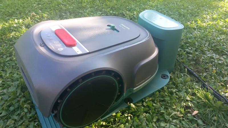 YARDCARE V100 Robotmaaier Zonder Begrenzingsdraad, met Zichtnavigatie