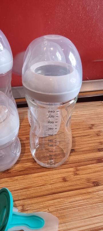 Philips Avent Glass bottle Natural Response 240ml silicone