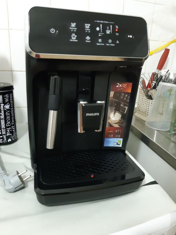 Test Cafetière automatique avec broyeur Philips EP2224/10 : petit