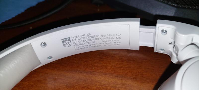 Cuffie Philips TAH3209BG On-Ear Bluetooth - 25h Autonomia, Isolamento Acustico, Beige - Foto 2