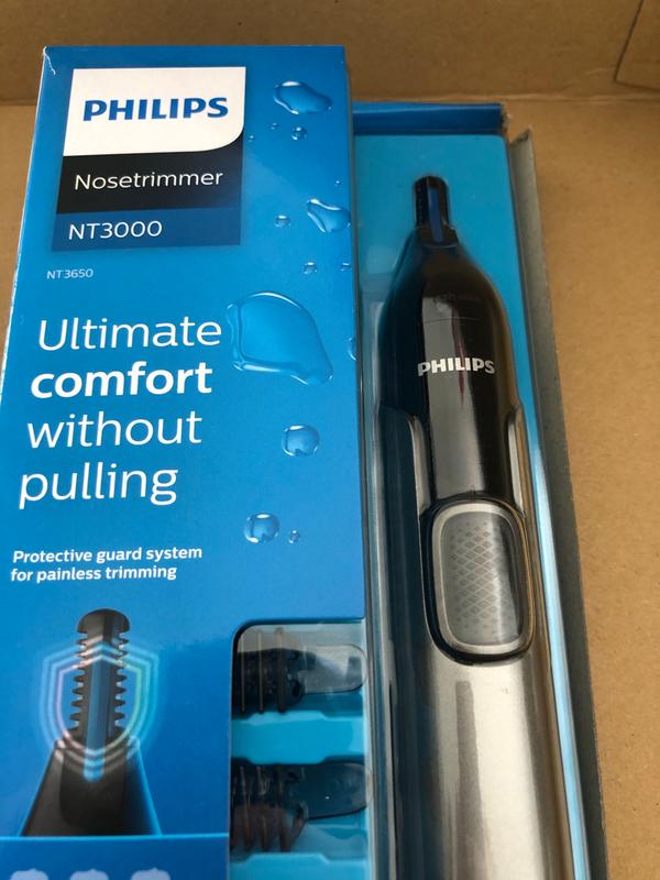 Philips Nasenhaartrimmer (Nasen,Ohren & Augenbrauen) Serie 3000 NT3650/16