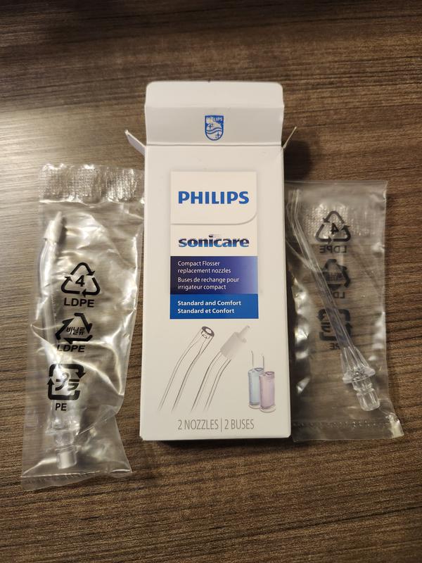 Philips Sonicare Compact Flosser 1000 N1 Standard & N2 Comfort