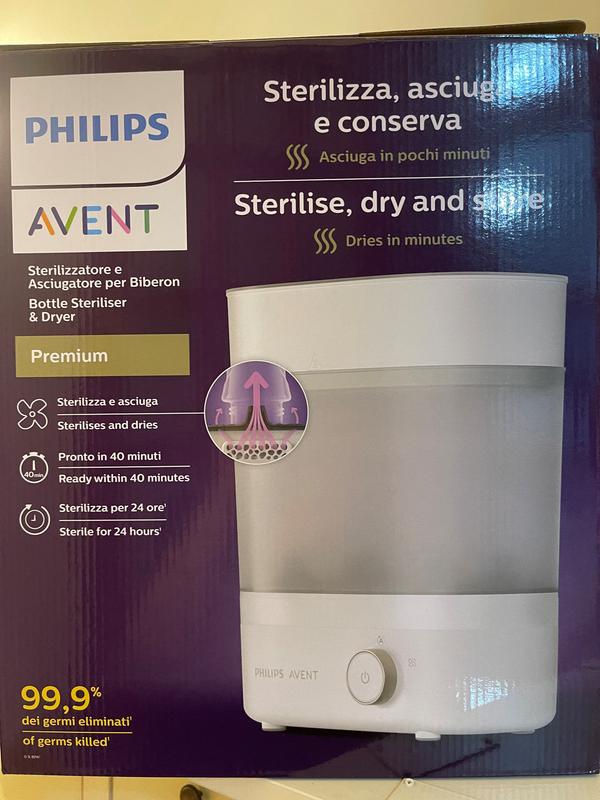 Philips Avent Sterilizzatore e asciugatrice per bottiglie SCF293/00 Premium  