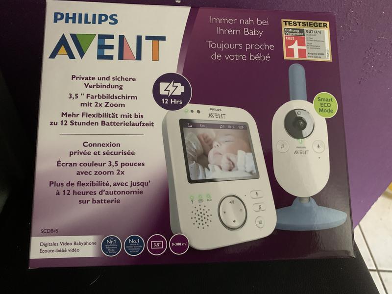 Philips Avent Baby Monitor SCD845 Moniteur vidéo numérique pour