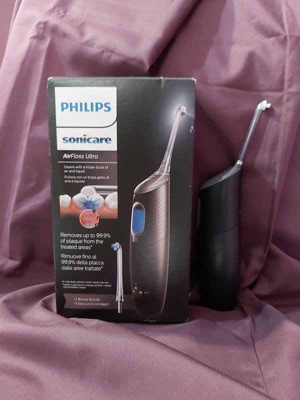 Philips Sonicare AirFloss Ultra HX8438/01 Sistema di Pulizia Interdentale,  con 2 Beccucci : : Salute e cura della persona