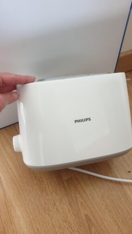 Grille-pain PHILIPS HD2590/00 Daily Blanc Philips en blanc