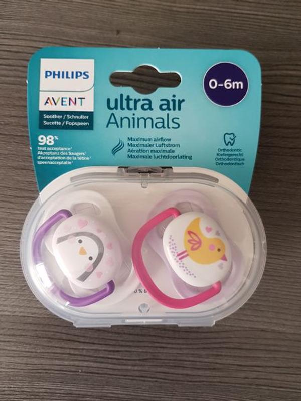 Ciucci Philips Avent Ultra Air - Confezione Da 2, 0-6 Mesi, Capezzolo Morbido, Design Traspirante - Foto 7