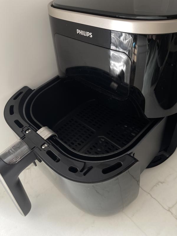 Freidora de Aire PHILIPS HD9257/80 AIRFRYER 3000 (5,6 L - Negro)