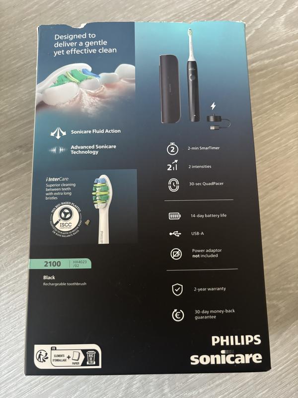 New toothbrush
