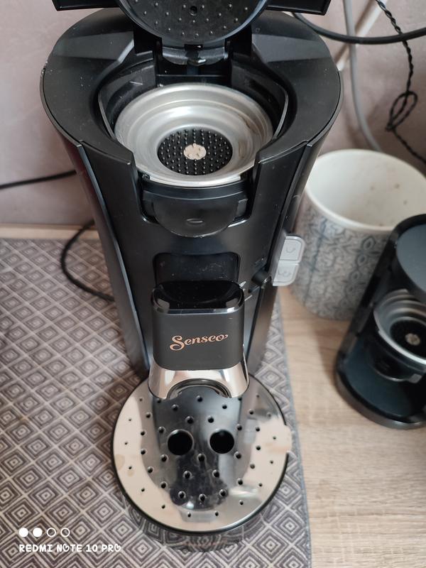 PHILIPS Senseo Select Kaffeepadmaschine - Kaffeestärkewahl Plus, Crema