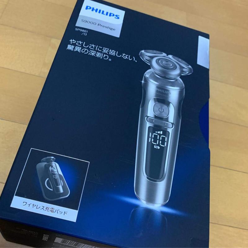 Philips shaver S9000 Prestige ウェット＆ドライ電動シェーバー