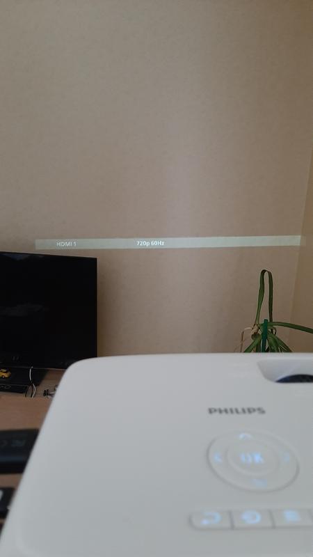 Vidéoprojecteur Philips NeoPix 200 - Full HD 1080p, Portable Et Multifonction