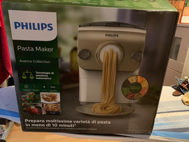 Macchina Pasta - Philips Avance Collection Pasta Maker HR2375/05, macchina  per pasta fresca automatica