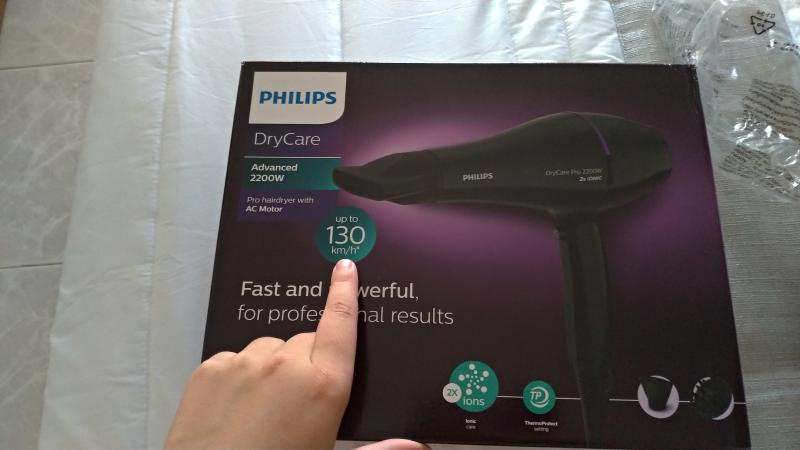 Secador philips drycare discount pro 2200w ionic