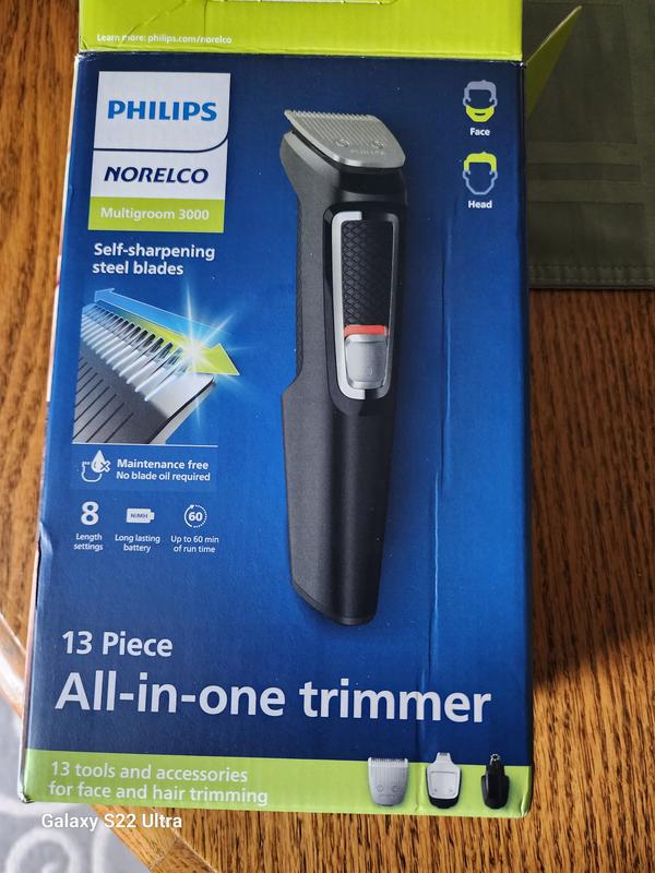 Buy Philips 7 in 1 Beard Trimmer and Hair Clipper Kit MG3720/33, Beard and  stubble trimmers