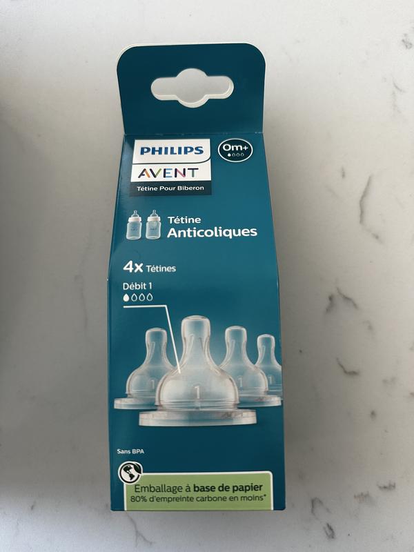 ミルク Avent Anti-colic nipple SCY761/02 | Philips