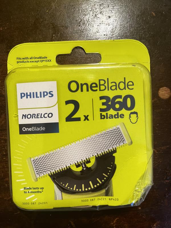 Philips OneBlade 360 Replacement blade QP420/50 - Buy Online with Afterpay  & ZipPay - Bing Lee