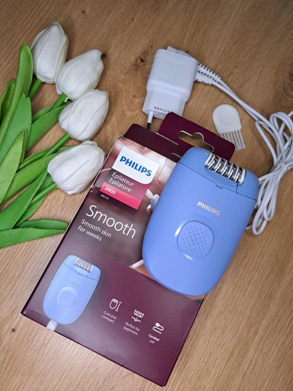 Philips BRE228/00 Satinelle Essential Corded Compact Epilator description image 3