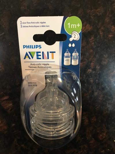 Avent anti colic hot sale nipple size 2