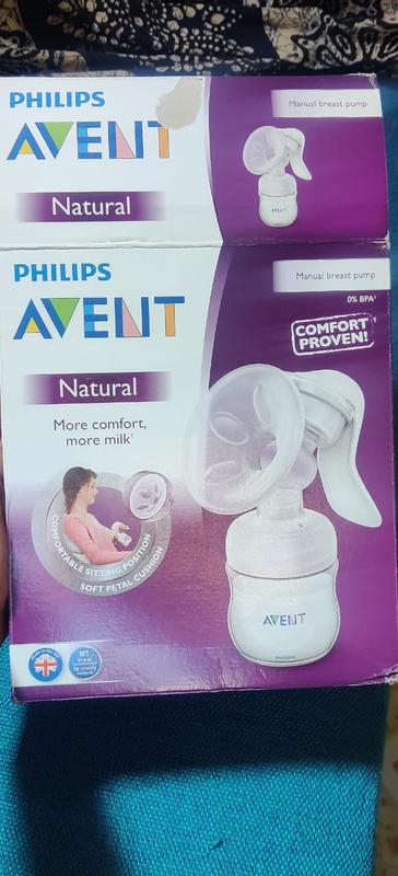 Avent natural breast pump on sale manual