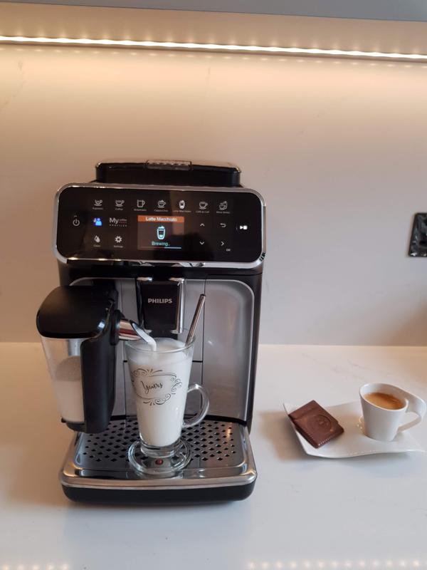 Philips 4300 Fully Automatic Espresso Machine With LatteGo, 55 OFF