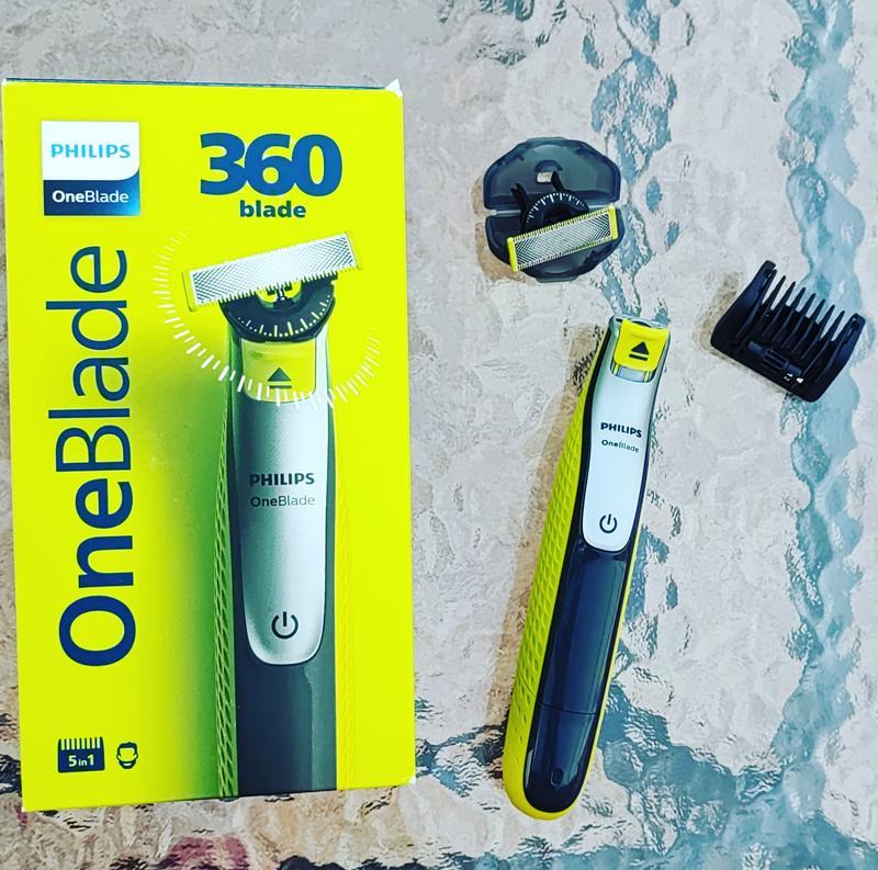 Hoja de Afeitar PHILIPS Oneblade 360 ​​Qp410/50