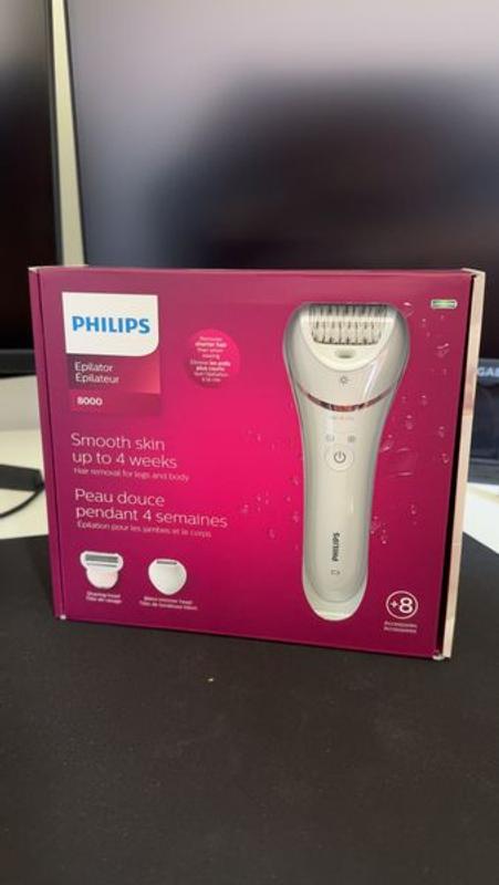 Epilator Series 8000 Wet & Dry epilator BRE720/14 | Philips