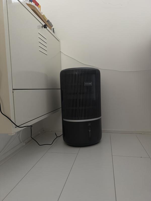 Philips 3400 Series 2-in-1 Air Purifier and Humidifier, HEPA NanoProtect Activated Carbon Filter, Hygienic Humidification with 650 ml/h, CADR 300m³/h for 78 m² (AC3421/13