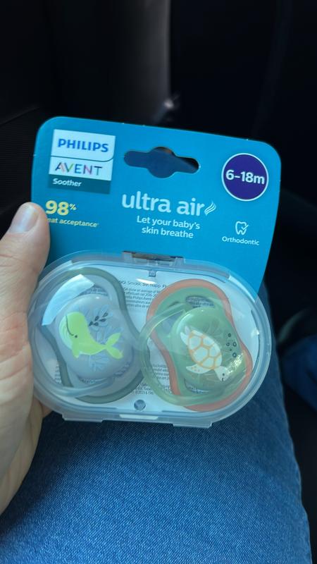 Ciuccio Ultra Air 6-18m Avent (Philips Avent) : Recensioni