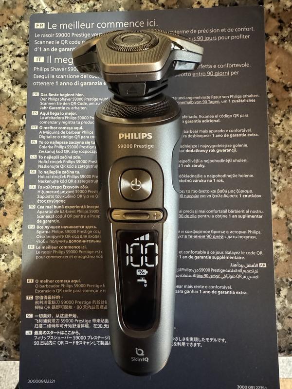 Shaver S9000 Prestige Rasoio elettrico Wet & Dry, Serie 9000