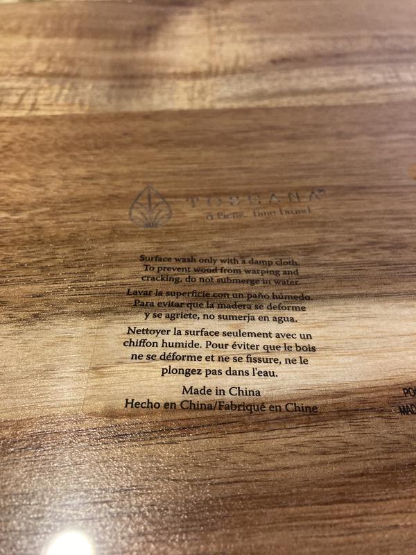 Photo submitted with review of product