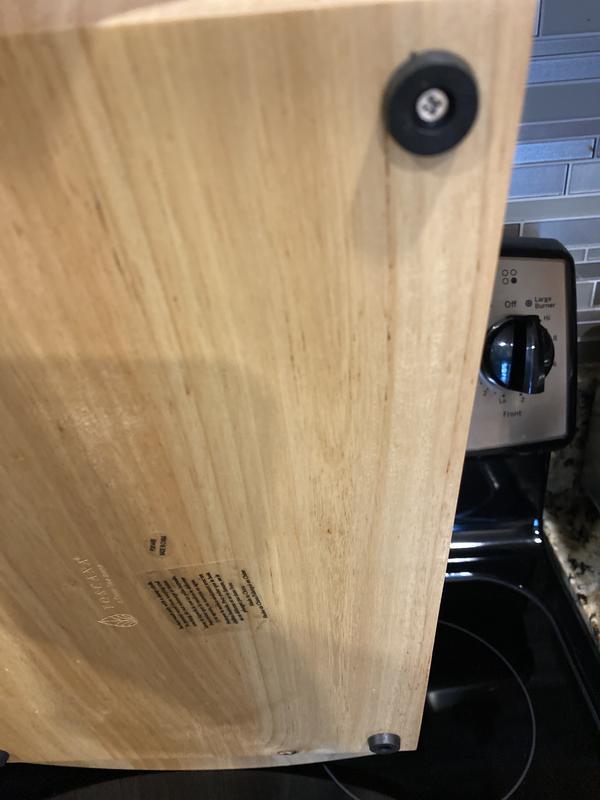 Photo submitted with review of product