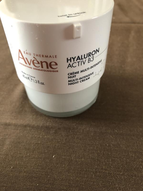 HYALURON ACTIV B3 - Crème de Nuit Multi-Intensive - Visage - Tous Types de  Peaux, 40ml