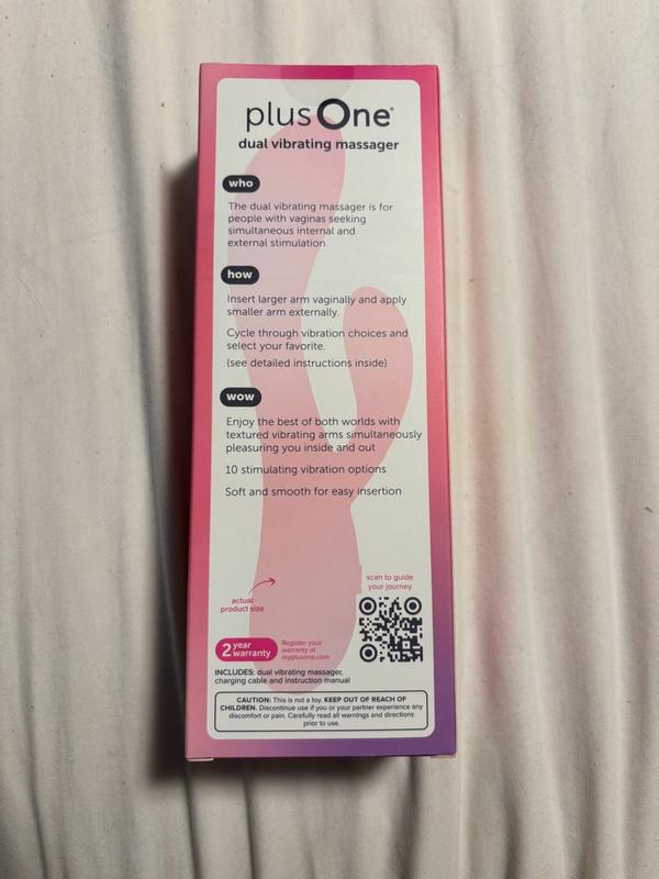 PlusOne Dual Vibrating Massager