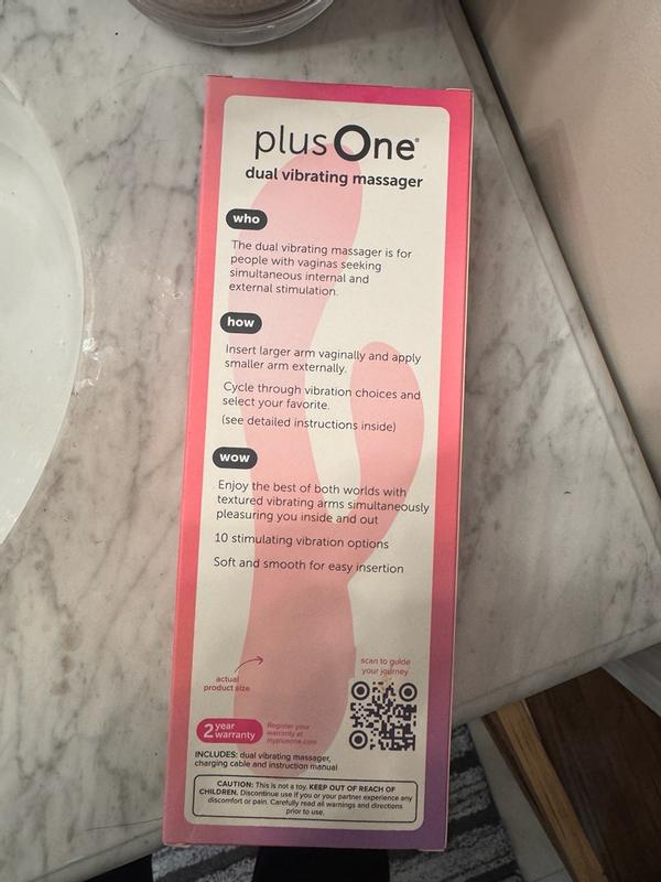 plus one dual vibrating massager not charging How to Charge: PlusOne Personal Massager