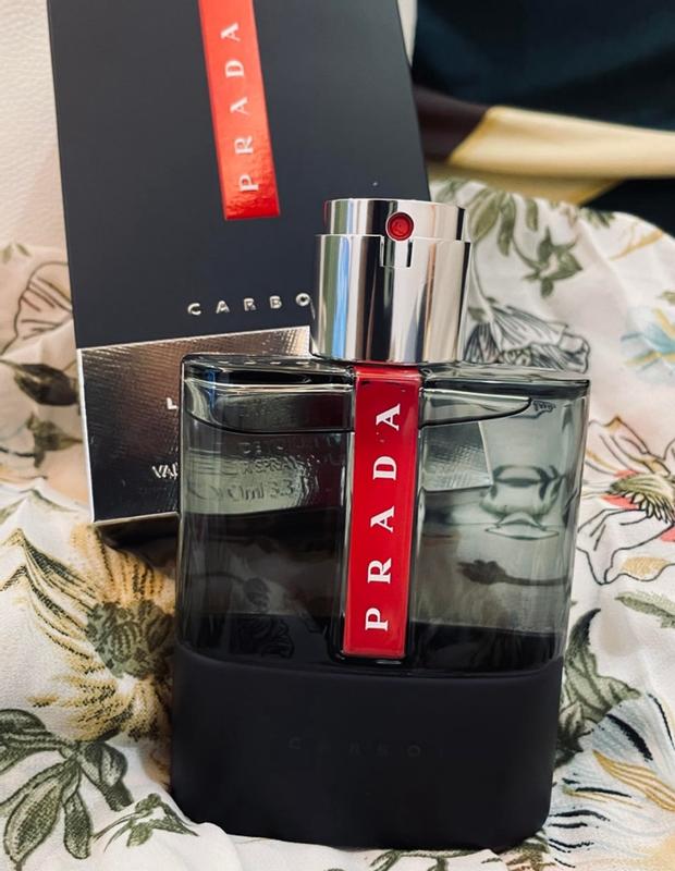 Prada Luna Rossa Carbon For Men Eau De Toilette Spray oz