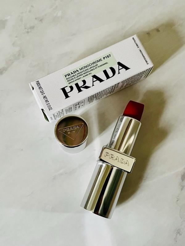 Prada Monochrome Soft Matte Lipstick P155 - Blush | LOOKFANTASTIC