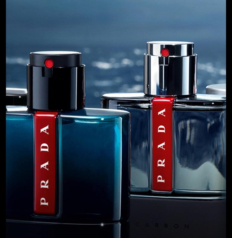 Prada Luna Rossa Carbon For Men Eau De Toilette Spray - 1.7 oz. | HSN