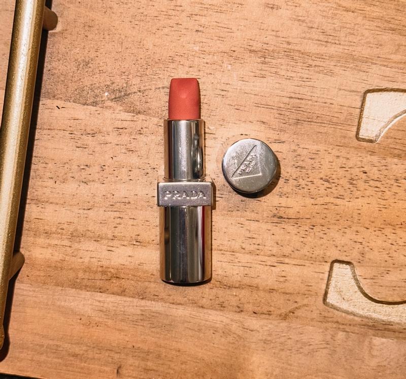 Prada Monochrome Soft Matte Lipstick P155 - Blush | LOOKFANTASTIC