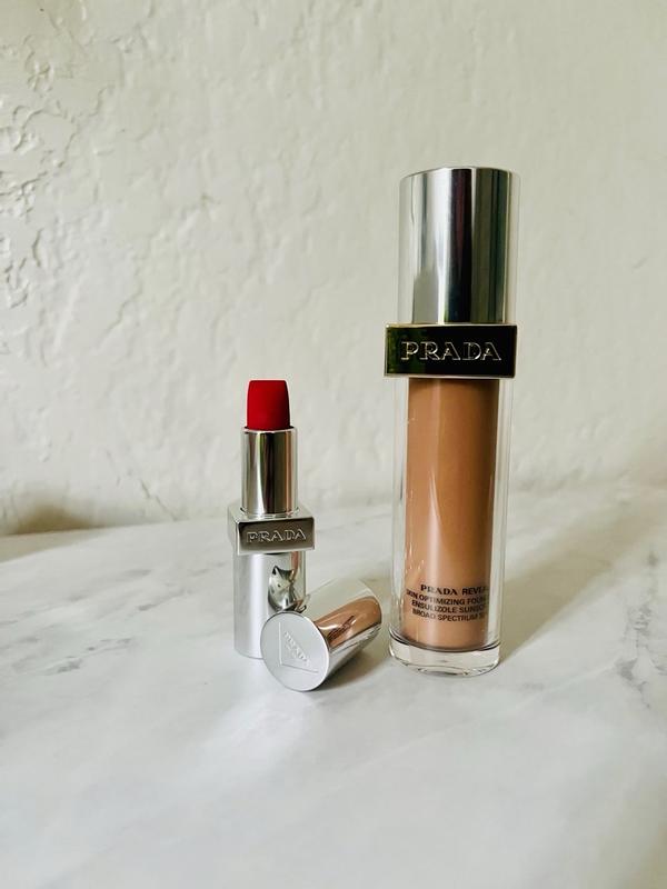 Prada Monochrome Soft Matte Lipstick P155 - Blush | LOOKFANTASTIC
