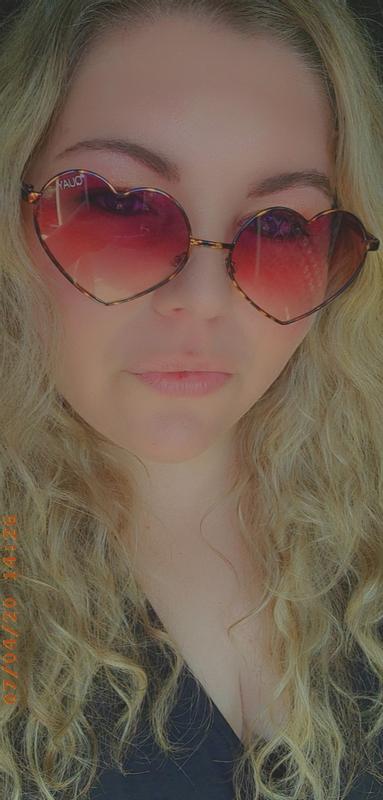 Quay Heartbreaker Rose Sunglasses / Copper Fade Lenses
