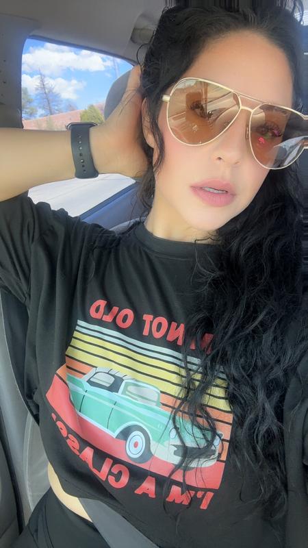 OPEN TAB - Oversized Metal Frame Aviator Sunglasses for  display picture 1
